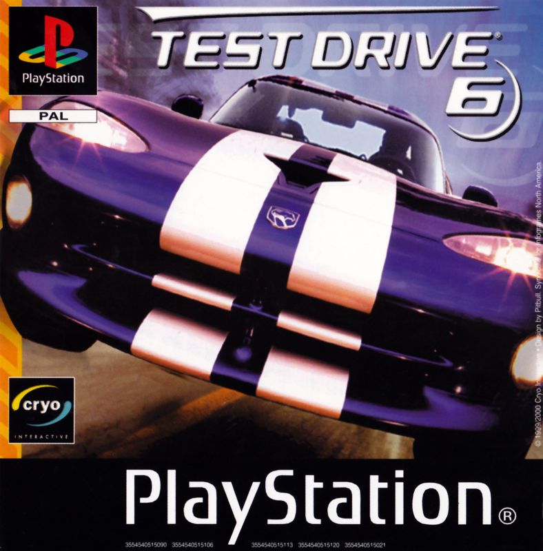 Front Cover for Test Drive 6 (PlayStation)