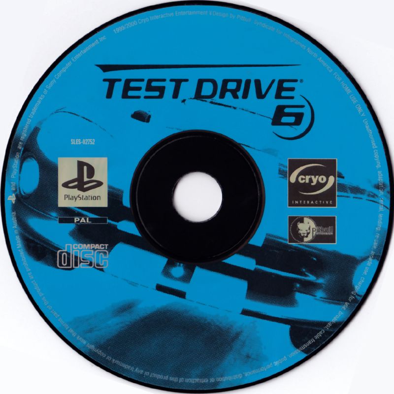 Media for Test Drive 6 (PlayStation)