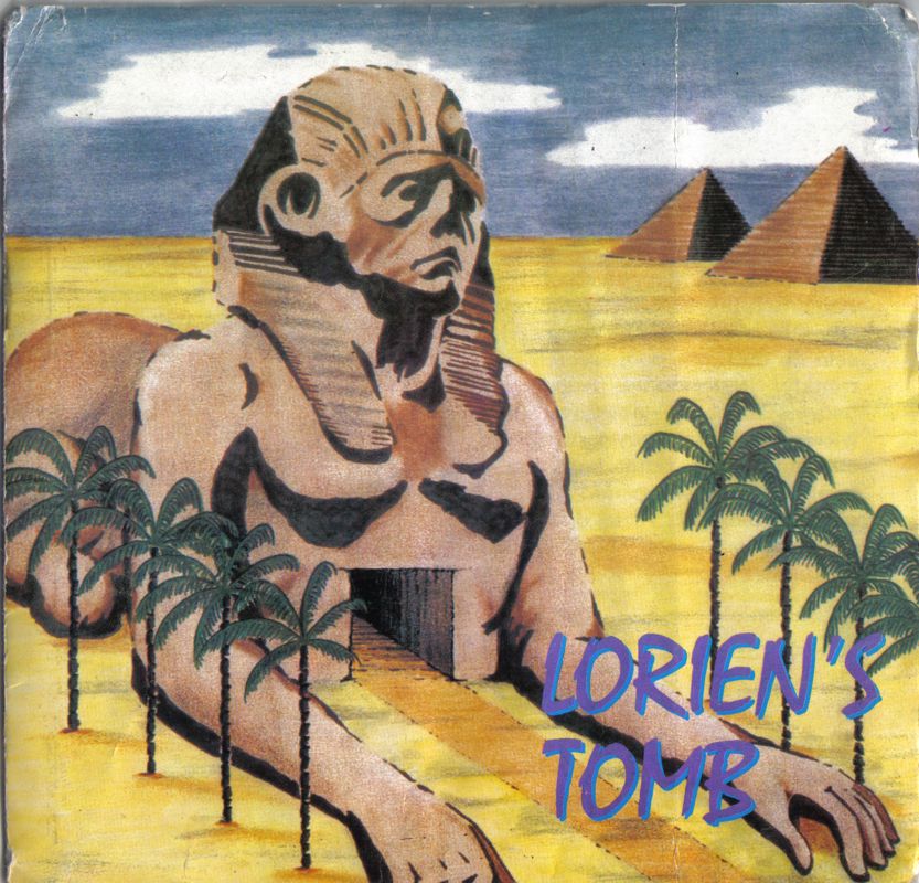 Front Cover for Lorien's Tomb (Atari 8-bit) (5.25" disk release)