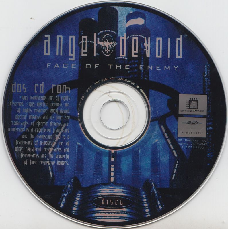Media for Angel Devoid: Face of the Enemy (DOS): Disc 4