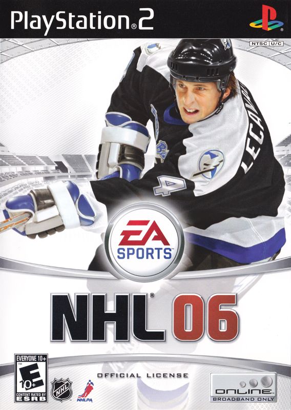 Front Cover for NHL 06 (PlayStation 2)