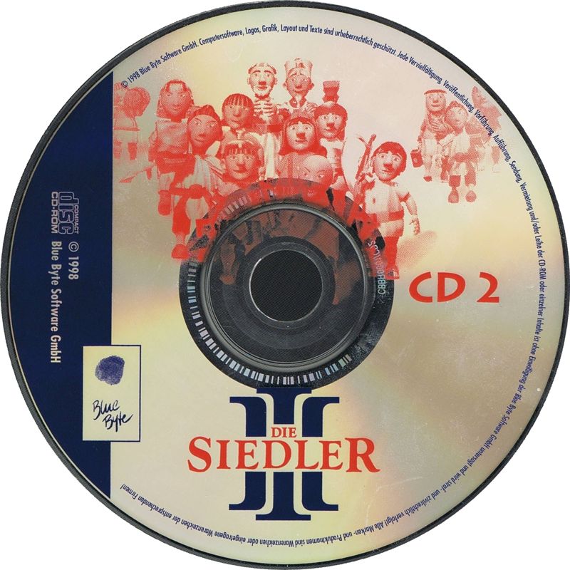 Media for The Settlers III (Windows) (Budget re-release): Disk 2