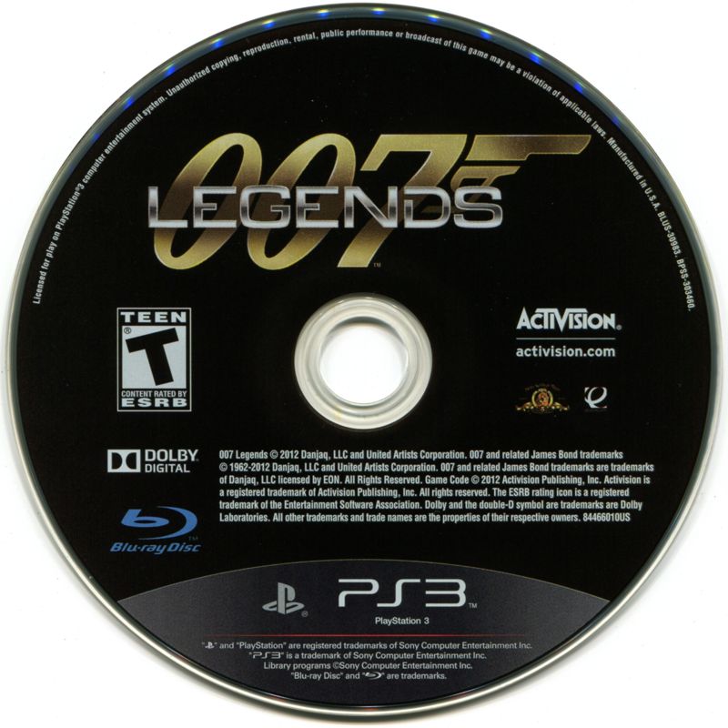 Media for 007: Legends (PlayStation 3)