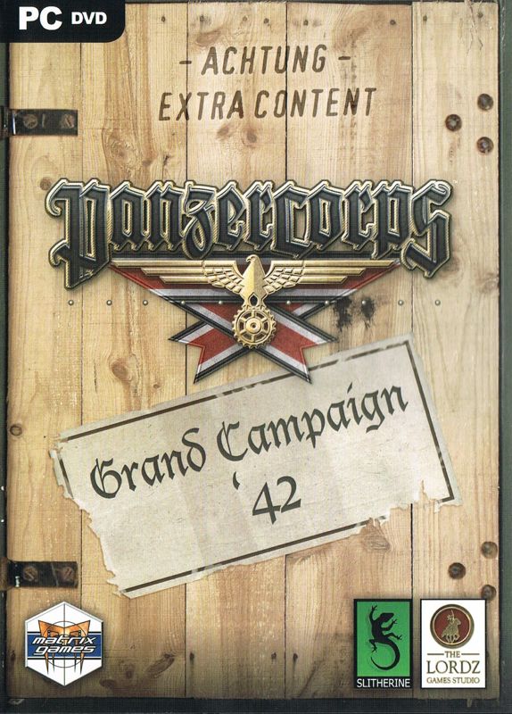 Front Cover for Panzer Corps: Grand Campaign '42 (Windows)