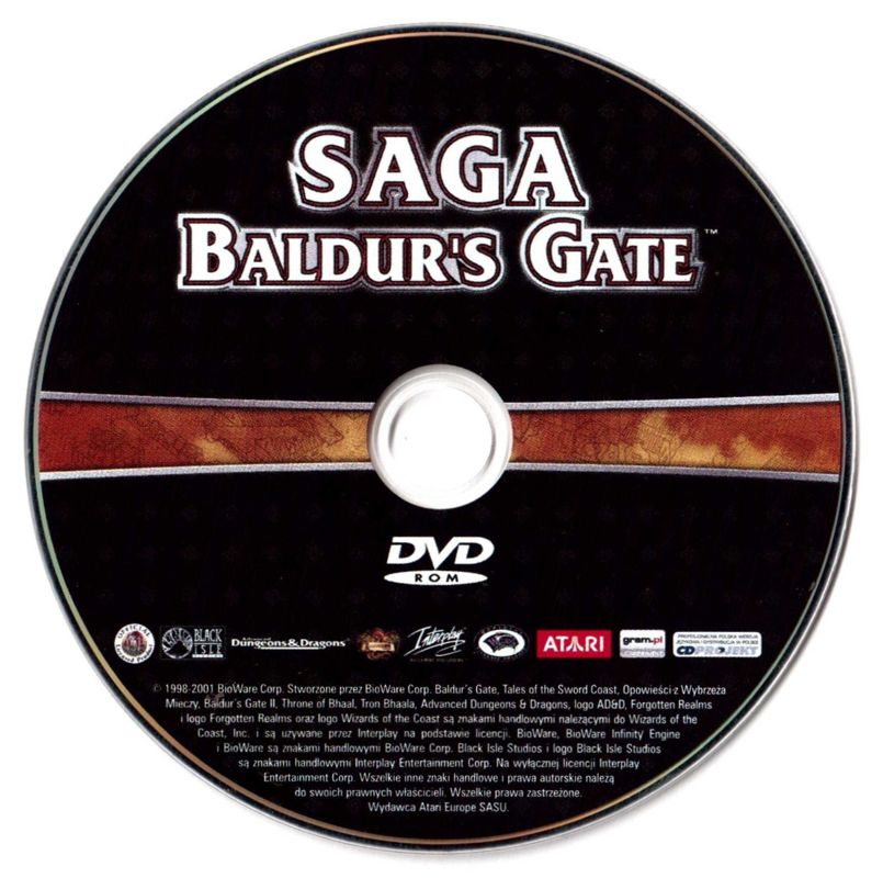 Media for Baldur's Gate: 4 in 1 Boxset (Windows) (eXtra Klasyka GOLD release)