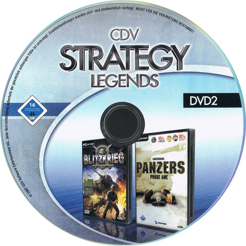 Media for CDV Strategy Legends (Windows): Codename Panzers, Blitzkrieg