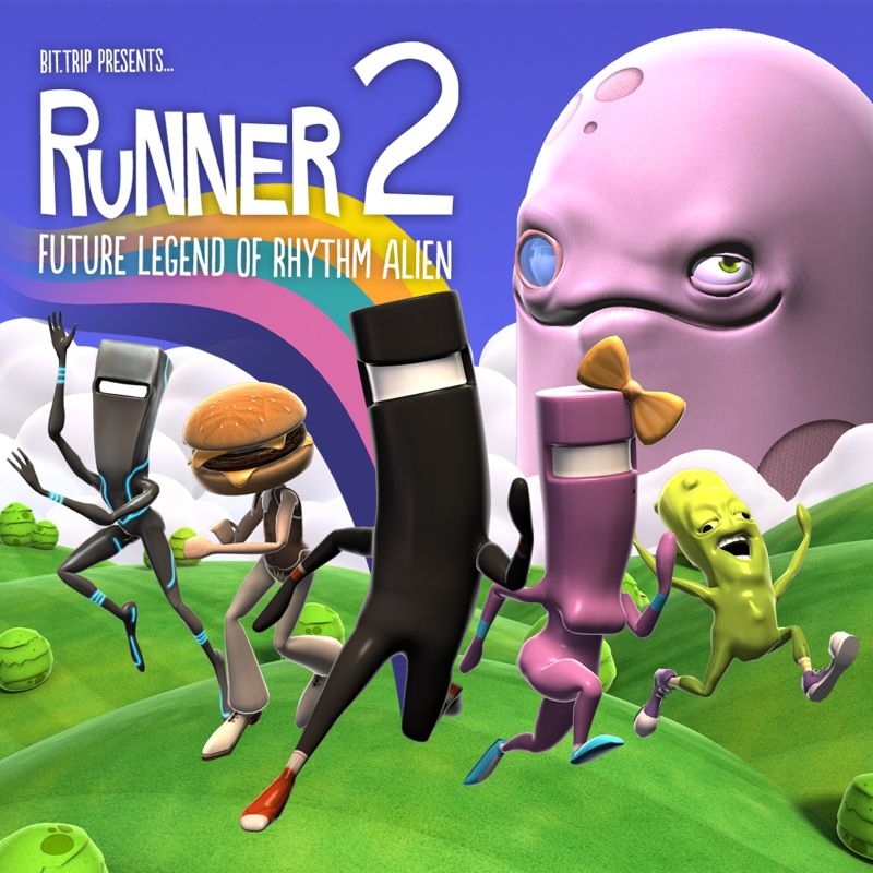 Front Cover for Bit.Trip Presents... Runner 2: Future Legend of Rhythm Alien (PS Vita and PlayStation 4) (PSN (SEN) release)