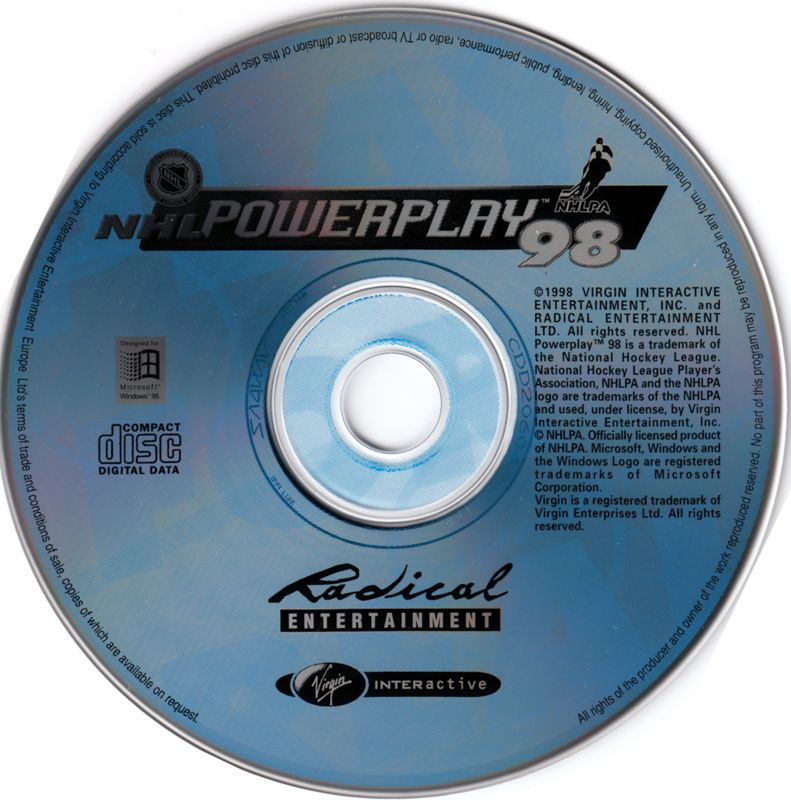Media for NHL Powerplay 98 (Windows)