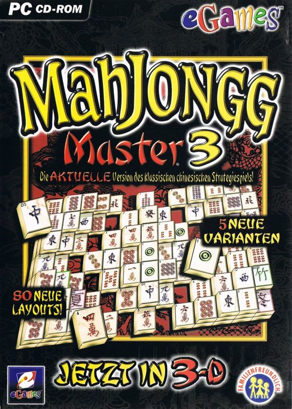 Mahjongg Master 3 Cover Or Packaging Material Mobygames