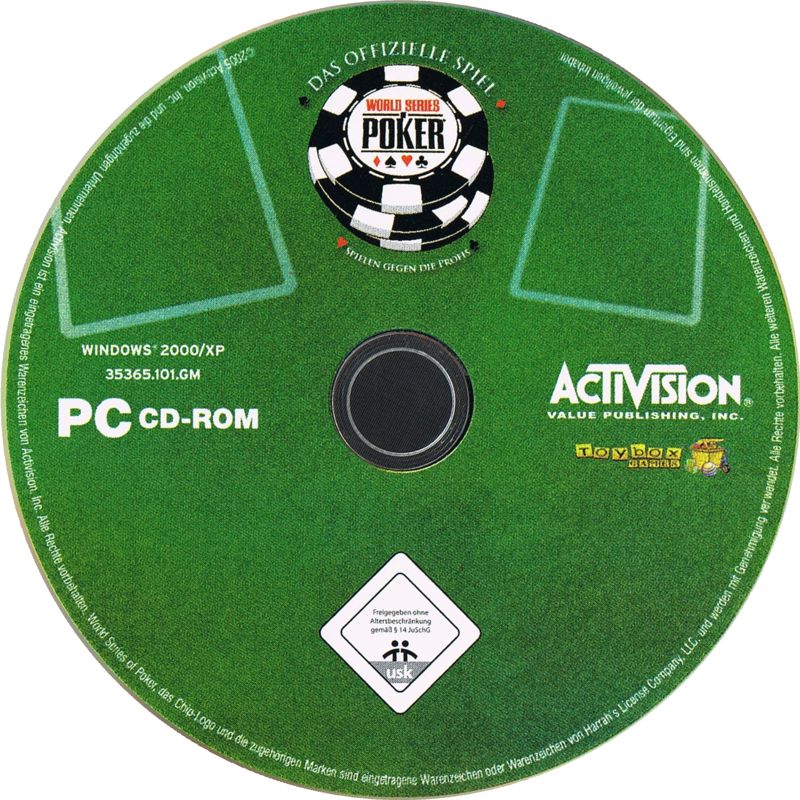 Media for World Series of Poker (Windows) (Software Pyramide release)