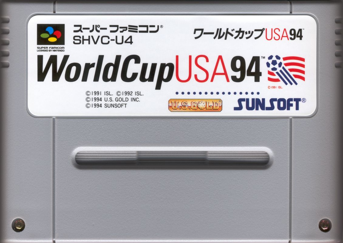 Media for World Cup USA 94 (SNES)