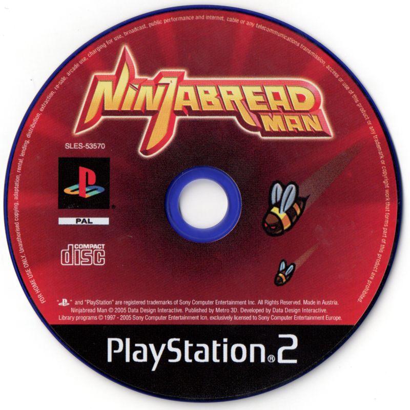 Media for Ninjabread Man (PlayStation 2)