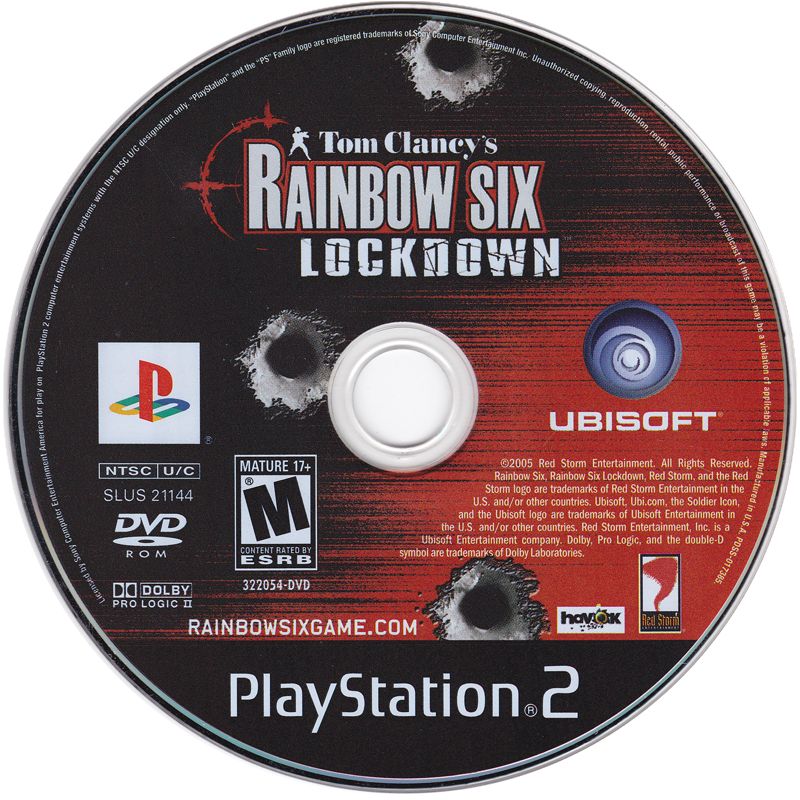 Media for Tom Clancy's Rainbow Six: Lockdown (PlayStation 2)