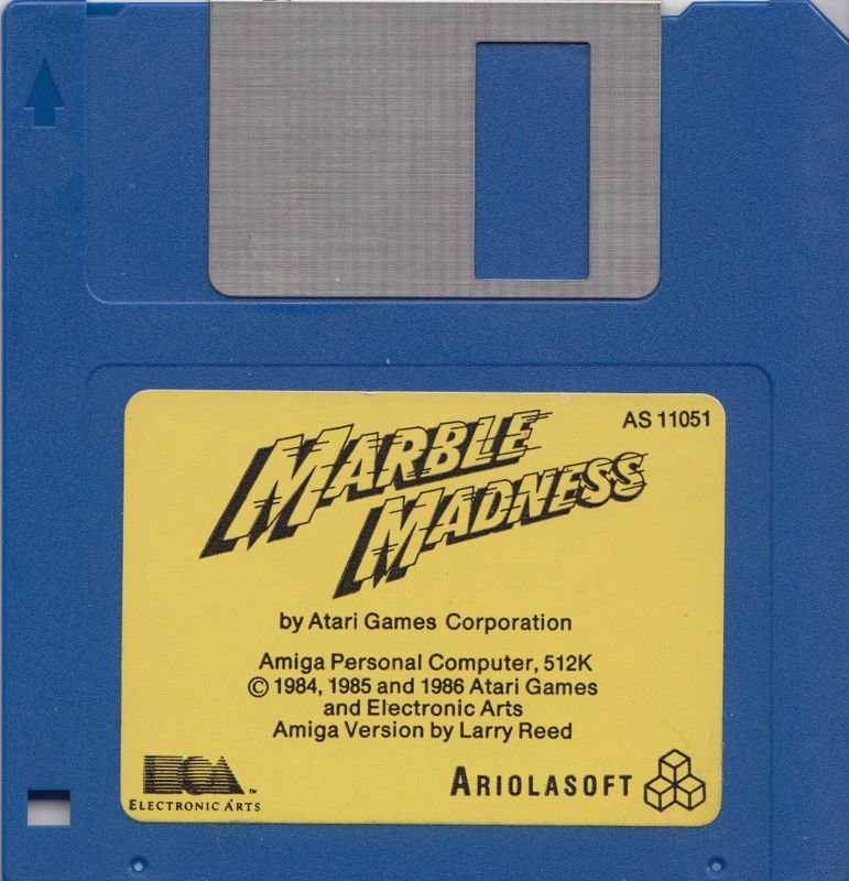 Media for Marble Madness (Amiga)