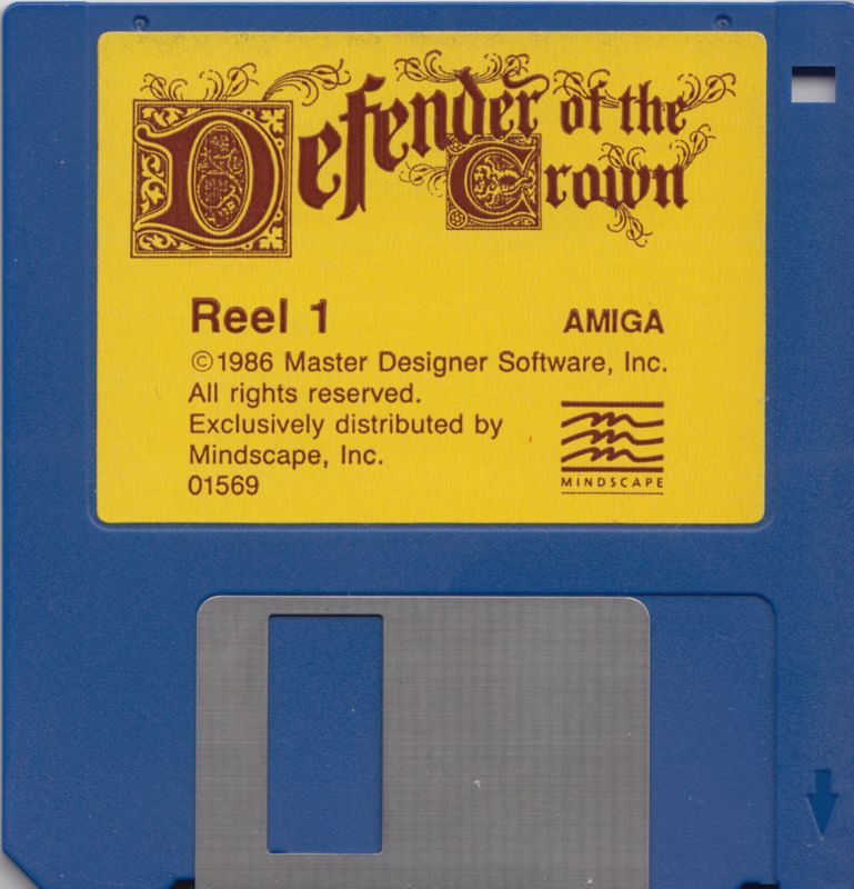 Media for Defender of the Crown (Amiga): Disk 1/2