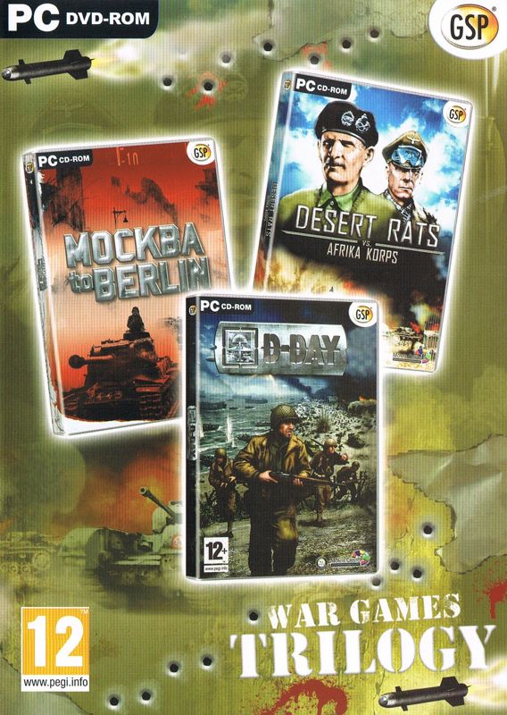 Front Cover for War Games Trilogy (Windows)