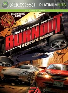 Front Cover for Burnout: Revenge (Xbox 360) (Games on Demand Platinum release)