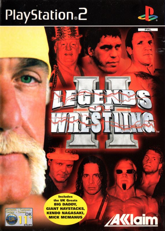 Front Cover for Legends of Wrestling II (PlayStation 2)
