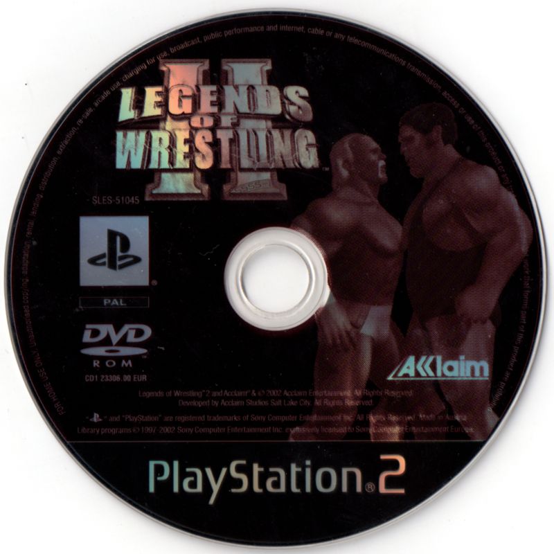 Media for Legends of Wrestling II (PlayStation 2)
