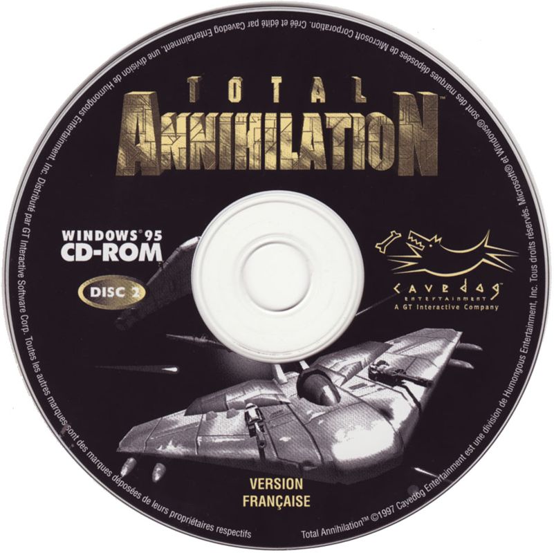 Media for Total Annihilation (Windows): Disc 2