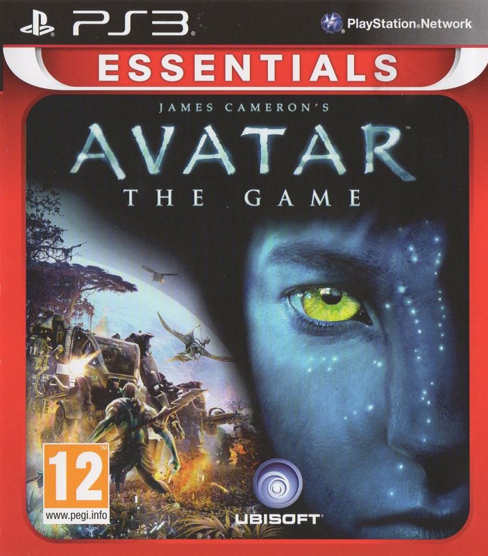 Front Cover for James Cameron's Avatar: The Game (PlayStation 3) (Essentials release)