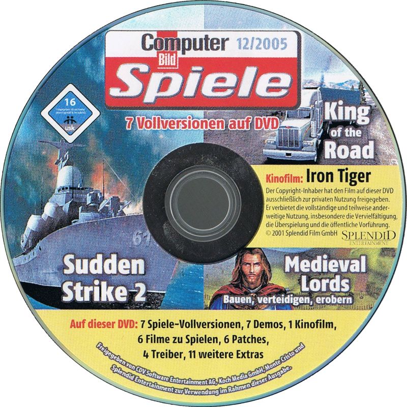 Media for Sudden Strike II (Windows) (Computer Bild Spiele 12/2005 covermount)
