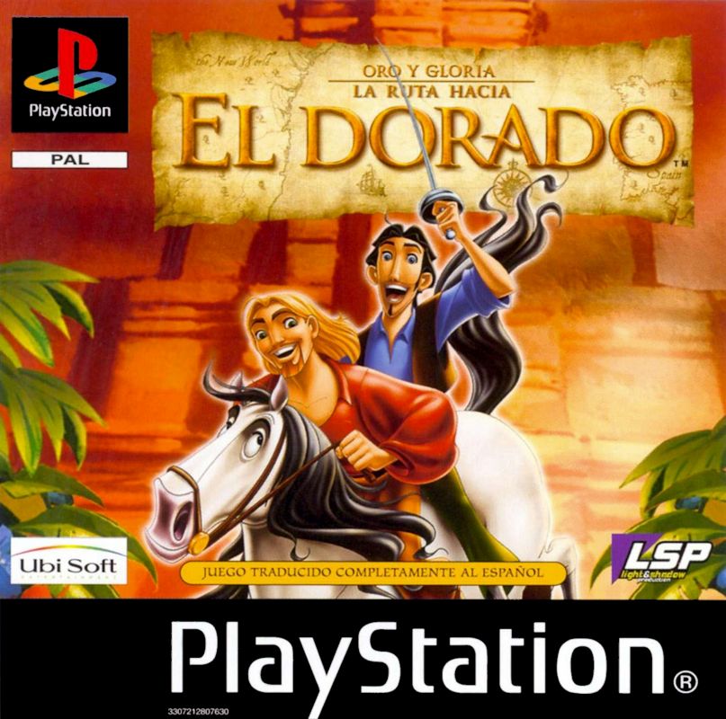Front Cover for Gold and Glory: The Road to El Dorado (PlayStation)