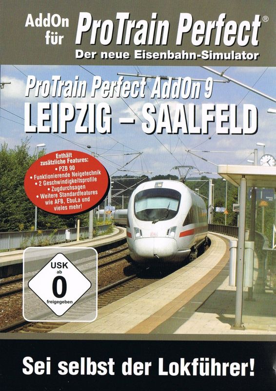 Front Cover for ProTrain Perfect AddOn 9: Leipzig - Saalfeld (Windows)