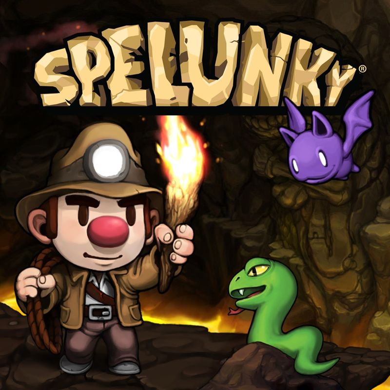 Front Cover for Spelunky (PS Vita and PlayStation 3 and PlayStation 4) (PSN release)