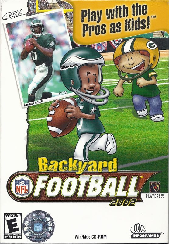 Front Cover for Backyard Football 2002 (Macintosh and Windows)