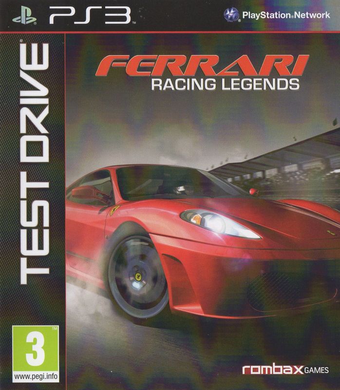 Front Cover for Test Drive: Ferrari Racing Legends (PlayStation 3) (European English release)