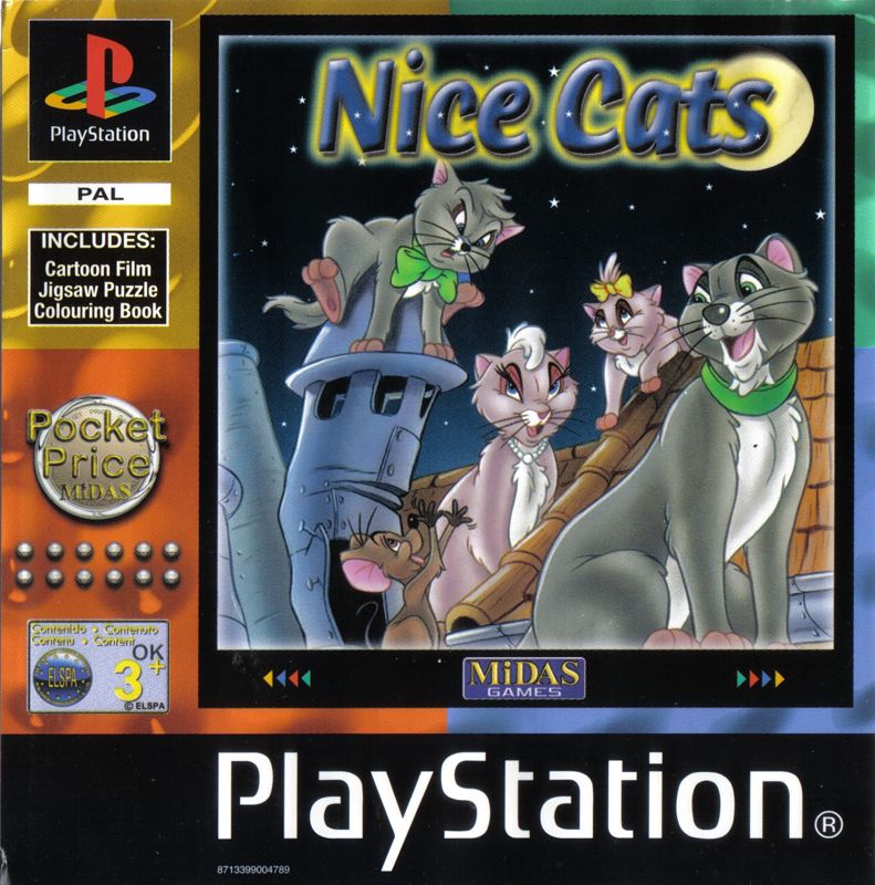 Front Cover for Nice Cats (PlayStation)