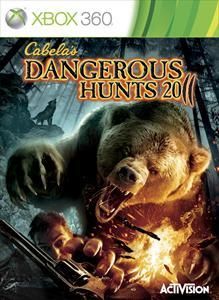 Front Cover for Cabela's Dangerous Hunts 2011 (Xbox 360) (Games on Demand release)