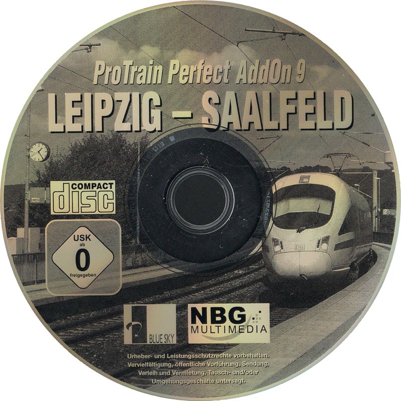 Media for ProTrain Perfect AddOn 9: Leipzig - Saalfeld (Windows)