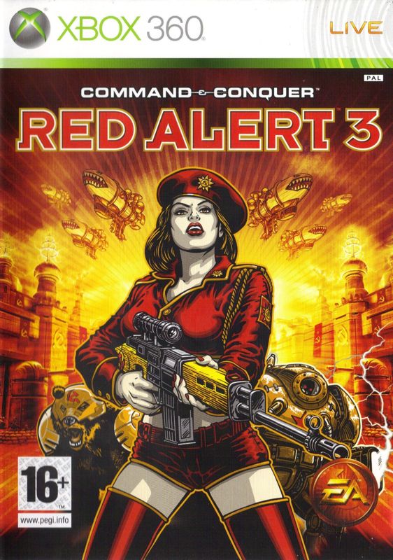Front Cover for Command & Conquer: Red Alert 3 (Xbox 360)