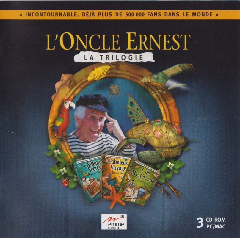 Manual for L'Oncle Ernest: La Trilogie (Macintosh and Windows): Front