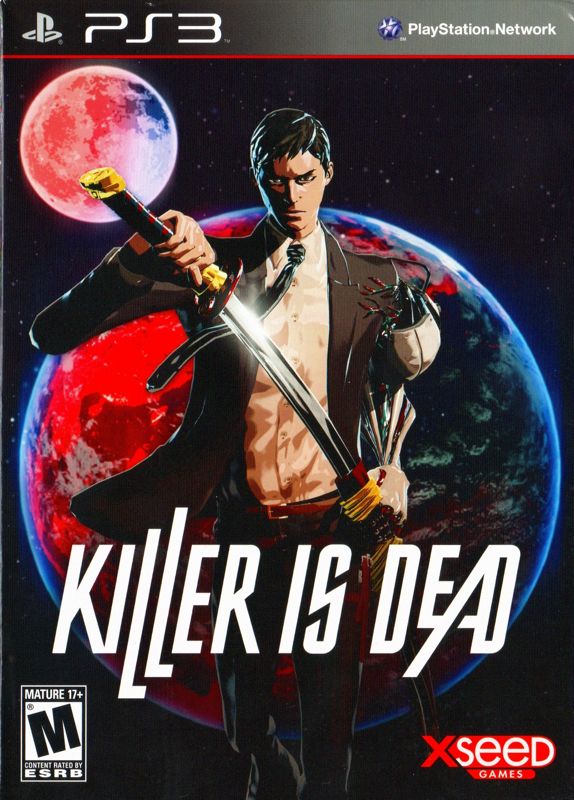 Front Cover for Killer Is Dead (PlayStation 3) (Killer is Dead premium edition. Containing art book, soundtrack, and DLC insert.)