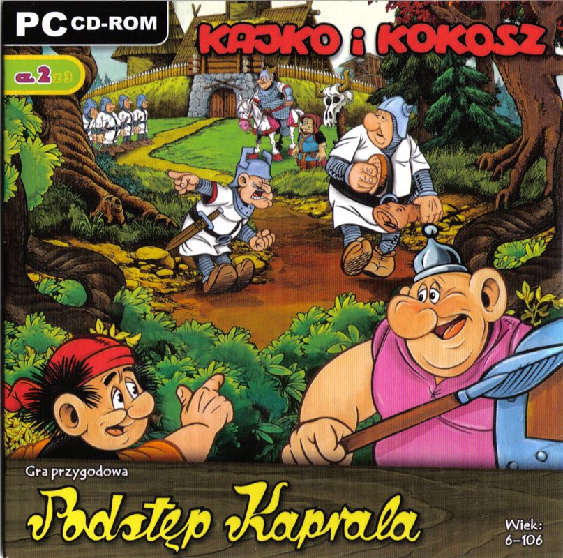 Front Cover for Kajko i Kokosz: Podstęp Kaprala (Windows) (Kolekcja Gier Komputerowych 2/2012 magazine covermount)