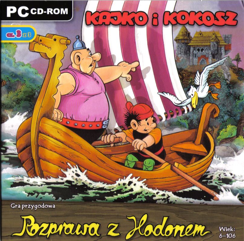 Front Cover for Kajko i Kokosz: Rozprawa z Hodonem (Windows) (Kolekcja Gier Komputerowych 3/2012 magazine covermount)