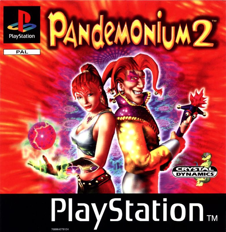Front Cover for Pandemonium 2 (PlayStation)