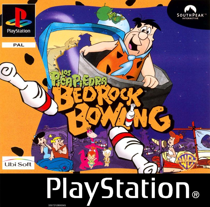 Front Cover for The Flintstones: Bedrock Bowling (PlayStation)