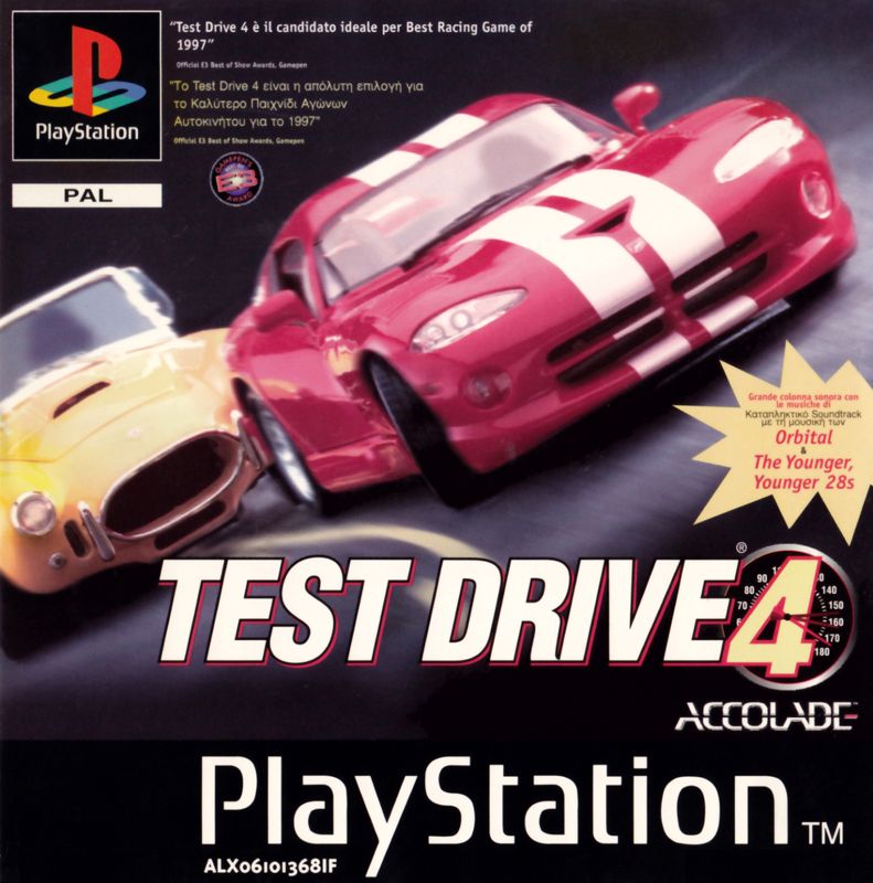 Front Cover for Test Drive 4 (PlayStation)