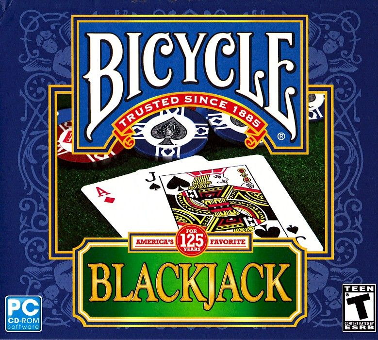 Front Cover for Bicycle Blackjack (Windows)