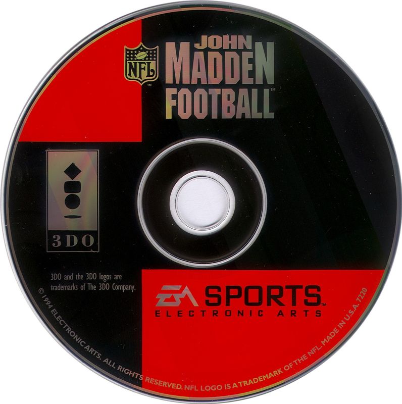 Media for John Madden Football (3DO)