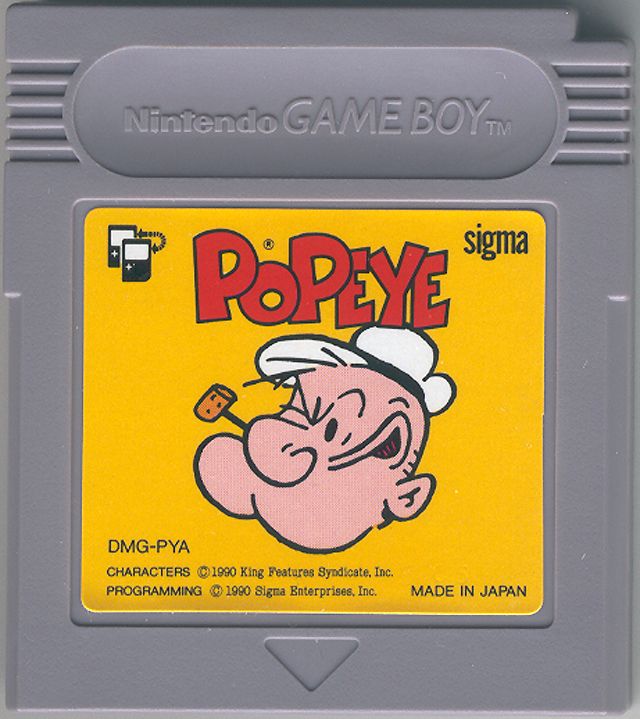 Media for Popeye (Game Boy)