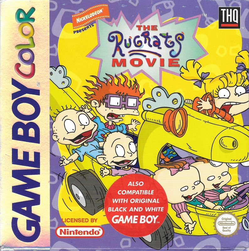 Front Cover for The Rugrats Movie (Game Boy Color)