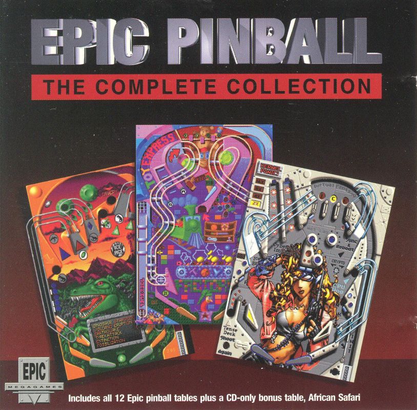 Other for Epic Pinball: The Complete Collection (DOS) (Smile Edition): Jewel Case - Front
