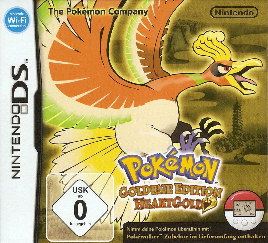 Cover art or packaging material from Pokémon Gold Version (1999) -  MobyGames