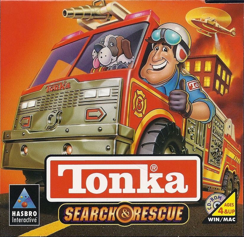 Other for Tonka Search & Rescue (Macintosh and Windows 3.x): Jewel Case Front Cover