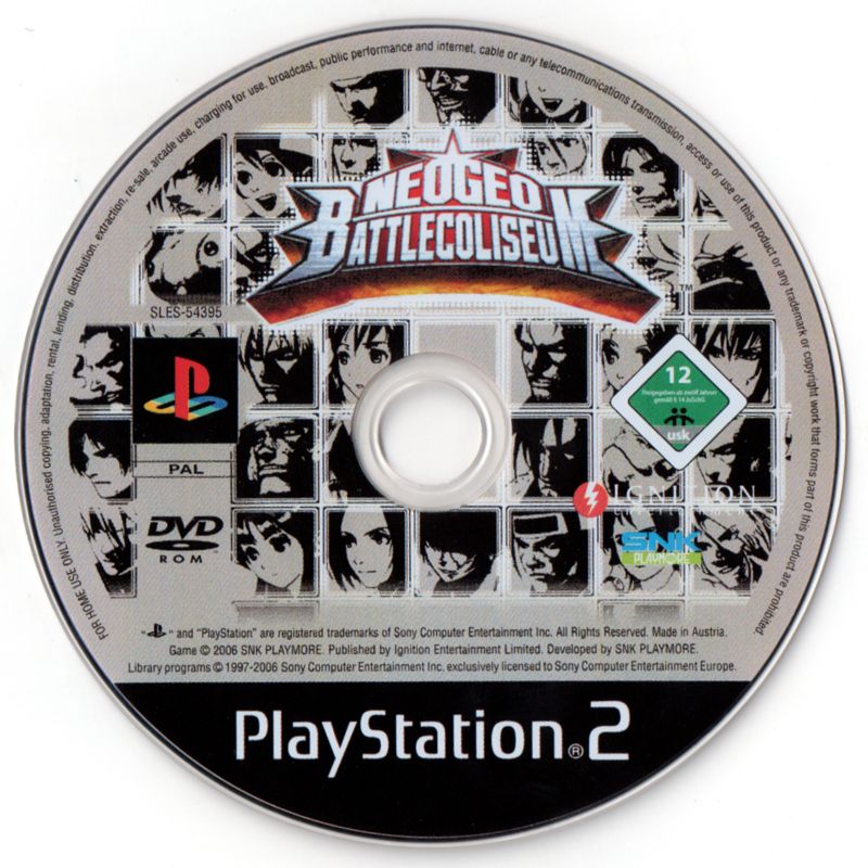 Media for NeoGeo Battle Coliseum (PlayStation 2)